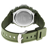 Sonata Digital Dial Green Plastic Strap Watch for Men - 7982PP12