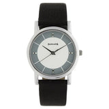 Sonata Quartz Analog White Dial Leather Strap Watch for Men - 7987SL01W