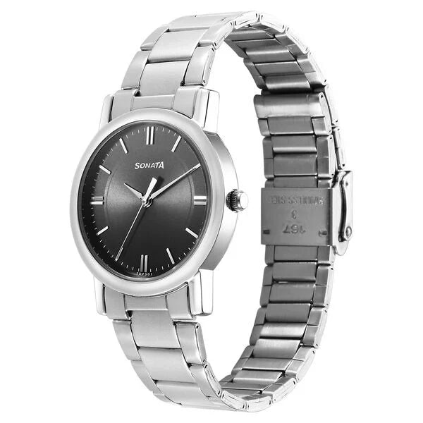 Sonata Classic Watch for Men 7987sm09w - KRISHNA WATCH COMPANY