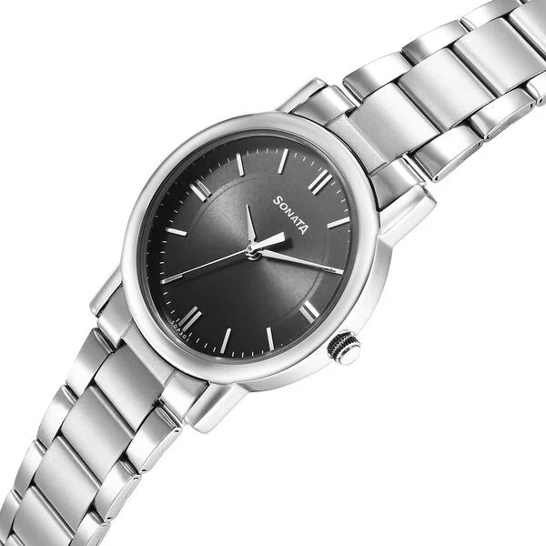 Sonata Classic Watch for Men 7987sm09w - KRISHNA WATCH COMPANY