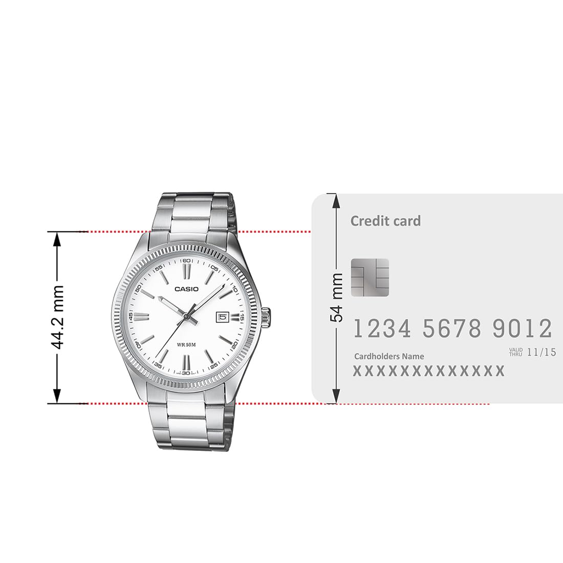 Casio Enticer Men MTP-1302D-7A1VDF - A1539 - KRISHNA WATCH COMPANY
