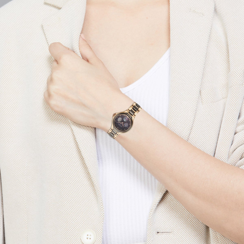 Titan Glamour Watch For Women - 95325KD02 - KRISHNA WATCH COMPANY
