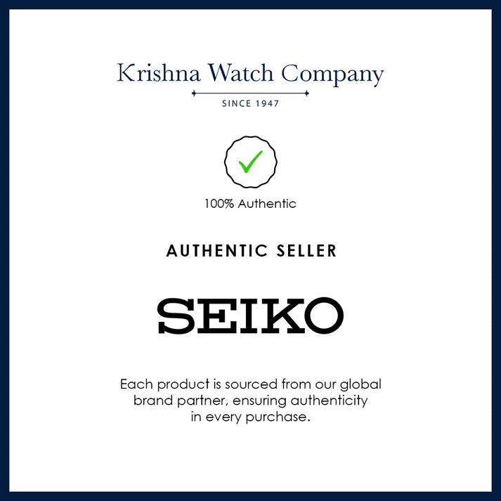 Seiko Men's watch SPORT quartz chronograph in steel SSB477P1 - KRISHNA WATCH COMPANY