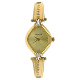 Sonata Quartz Analog Champagne Dial Stainless Steel Strap Watch for Women 8063YM02