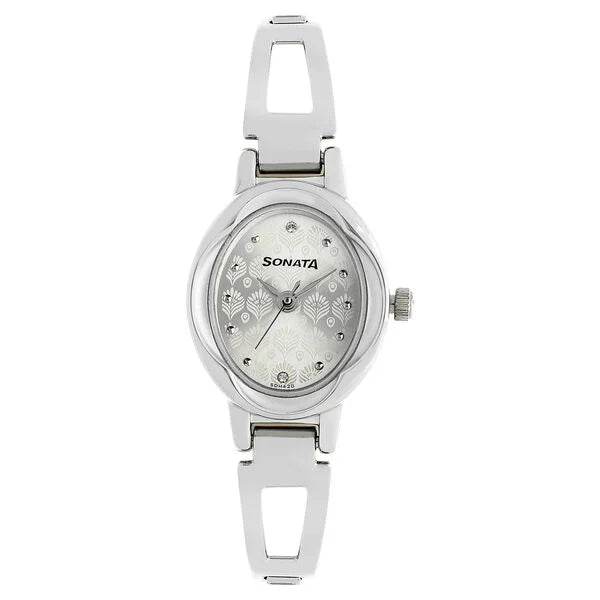 Sonata Quartz Analog Watch for Women - 8085SM02 - KRISHNA WATCH COMPANY