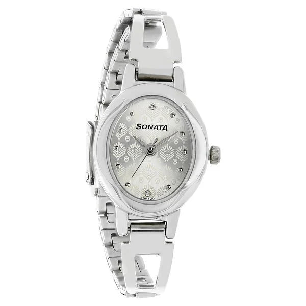Sonata Quartz Analog Watch for Women - 8085SM02 - KRISHNA WATCH COMPANY