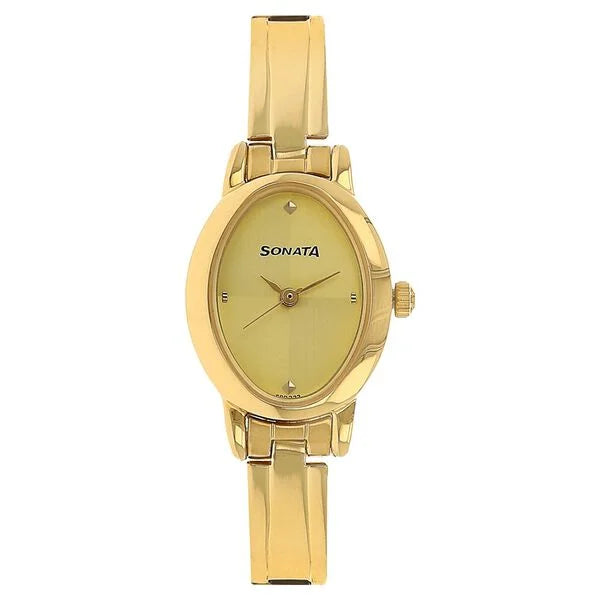 Sonata Quartz Analog Watch for Women - 8100YM02 - KRISHNA WATCH COMPANY