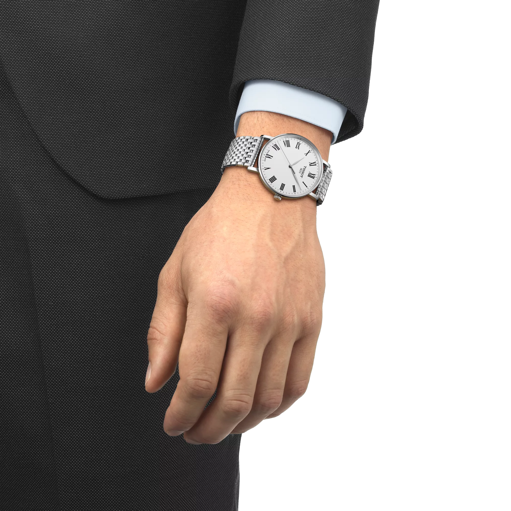 Tissot T-Classic Everytime Swiss Analog Watch for Men - T1434101103300 - KRISHNA WATCH COMPANY