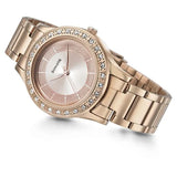 Sonata Blush It Up Rose Gold Dial Women Watch 8123wm03 - KRISHNA WATCH COMPANY