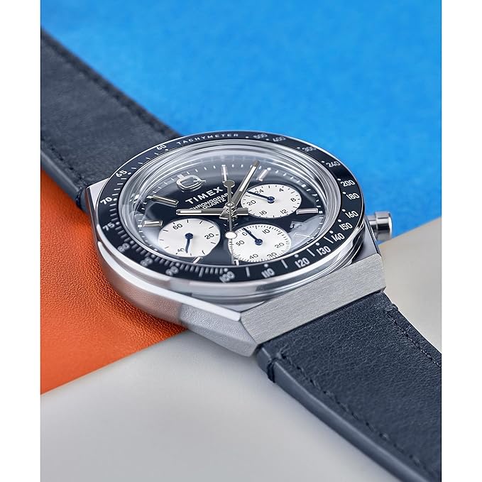 TIMEX Q Diver Inspired Blue Round Dial Analog Men Watch - TWEG26407 - KRISHNA WATCH COMPANY
