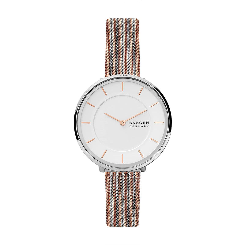 Gitte Two-Hand Two-Tone Stainless Steel Mesh Watch SKW3014