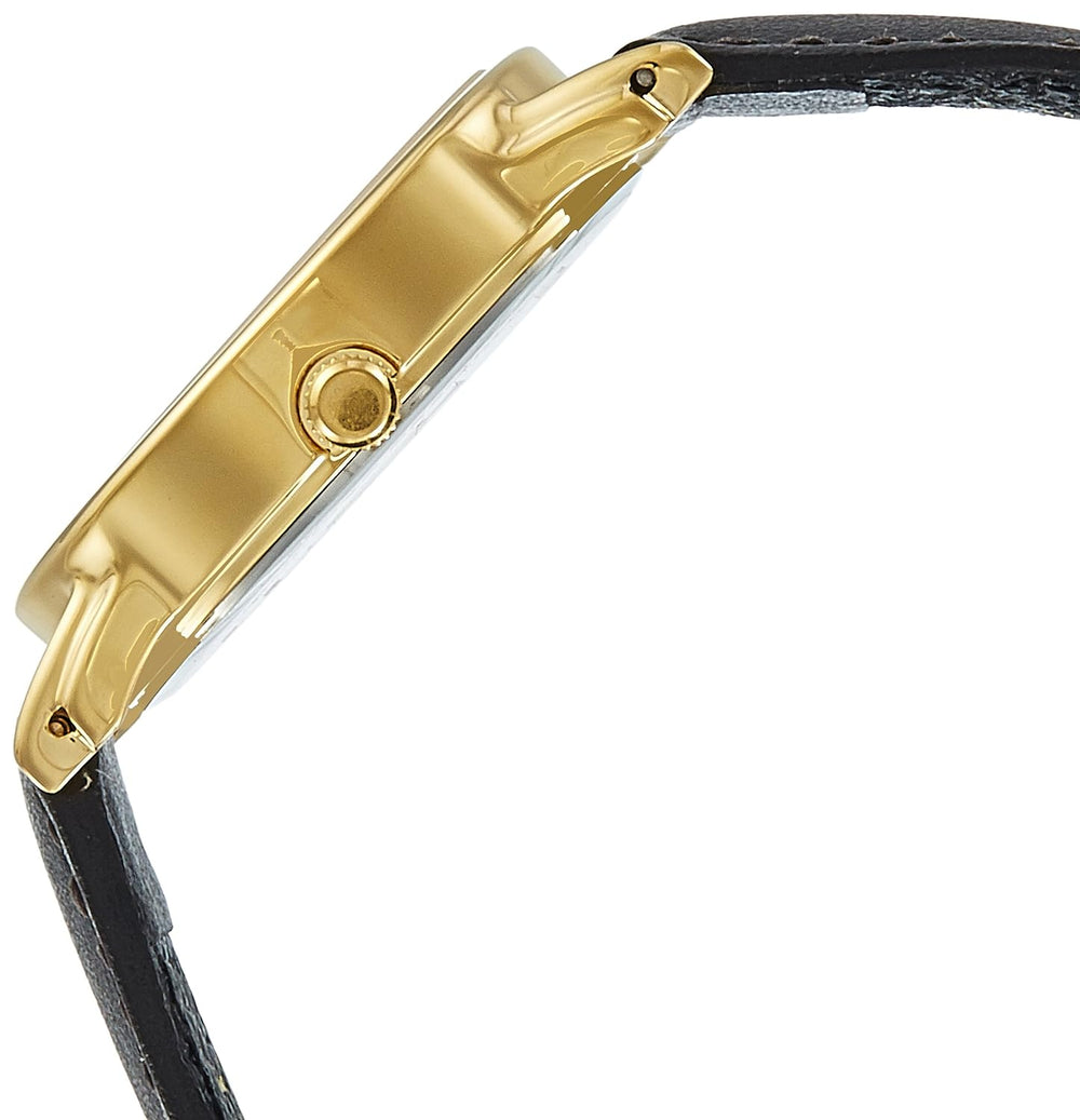 Titan White Dial Brown Leather Strap Watch NL1445YL04 (J583) - KRISHNA WATCH COMPANY
