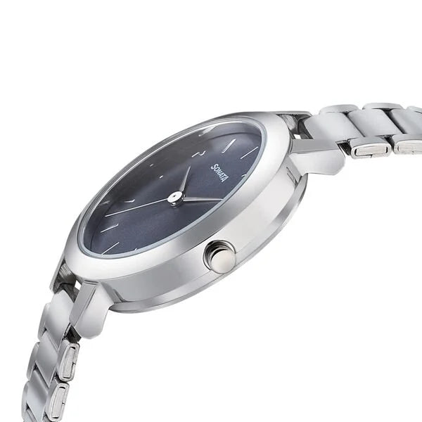 Sonata Play Silver Dial Women Watch 8141sm07 - KRISHNA WATCH COMPANY