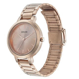 Sonata Play Rose Gold Dial Women Watch With Stainless Steel Strap 8141WM01
