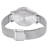 Sonata Multifunctions Pink Dial Women Watch With Metal Strap 8164sm03