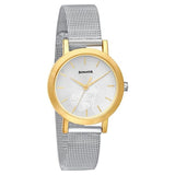 Sonata Linnea Silver Dial Women Watch With Stainless Steel Strap 8174bm01