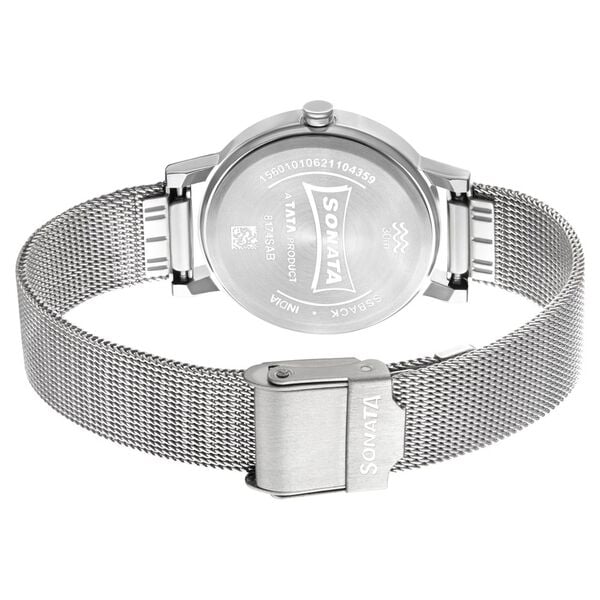 Sonata Linnea Pink Dial Women Watch 8174sm02 - KRISHNA WATCH COMPANY