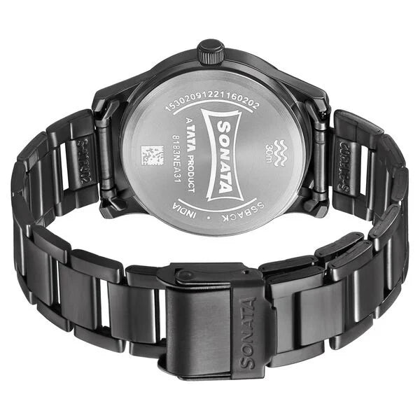 Sonata Women of Steel Watch for Women 8183nm02 - KRISHNA WATCH COMPANY