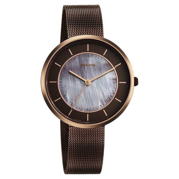 Sonata Modern Edit Quartz Analog Watch For Women 8193qm01 - KRISHNA WATCH COMPANY