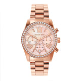Michael Kors Lexington Pavé Rose Gold-Tone Watch MK7242 - KRISHNA WATCH COMPANY