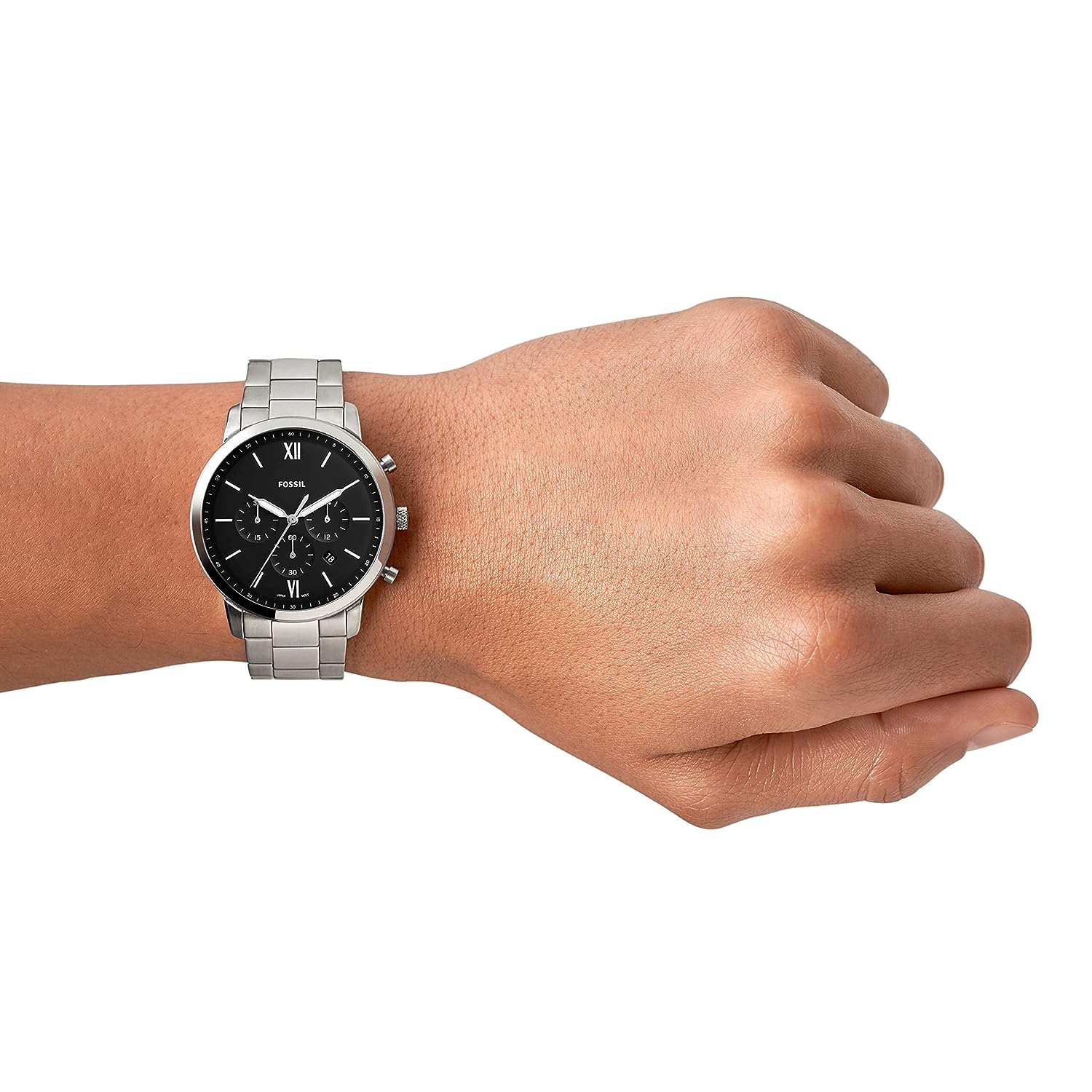 Fossil Analog Black Dial Men's Watch- FS5384 - KRISHNA WATCH COMPANY