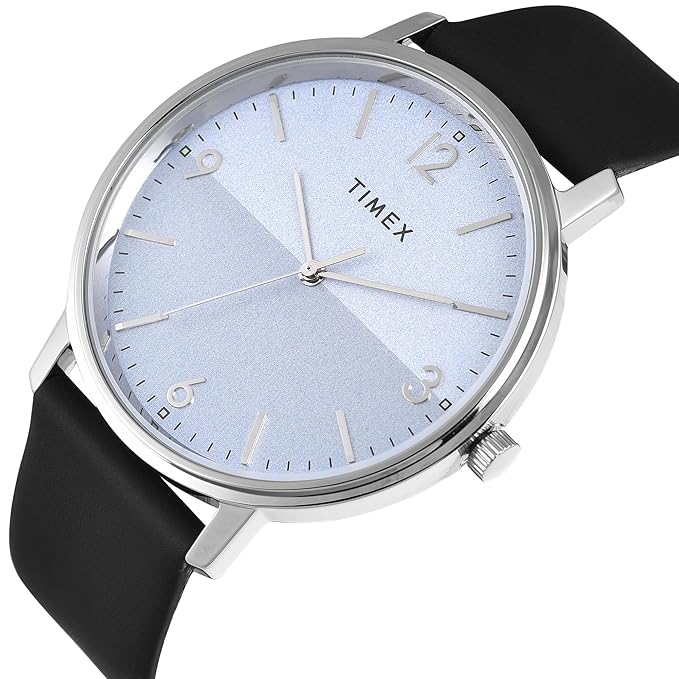 Timex Nexus Light Blue dual finish Dial Analog Men's Watch - TW0TG8029 - KRISHNA WATCH COMPANY
