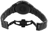 EMPORIO ARMANI Mens 43 mm Renato Black Dial Stainless Steel Analog Watch - AR11184