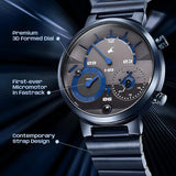Fastrack Gambit Micromotor Analog Watch for Guys - 3309QM01