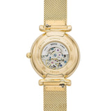 Fossil Carlie Analog Gold Dial Women's Watch - ME3250