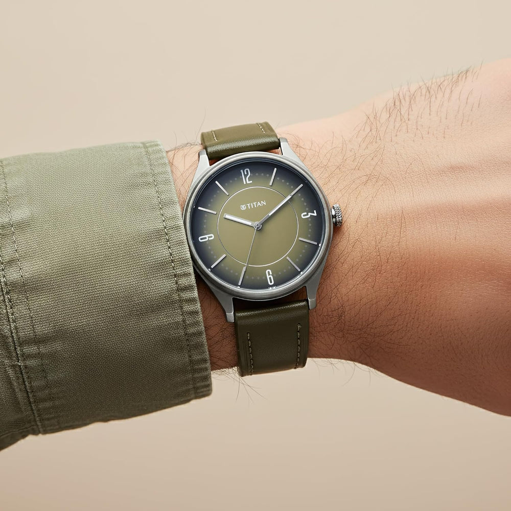 Titan Neo Basics Analog Watch for Men - 1802QL05 - KRISHNA WATCH COMPANY