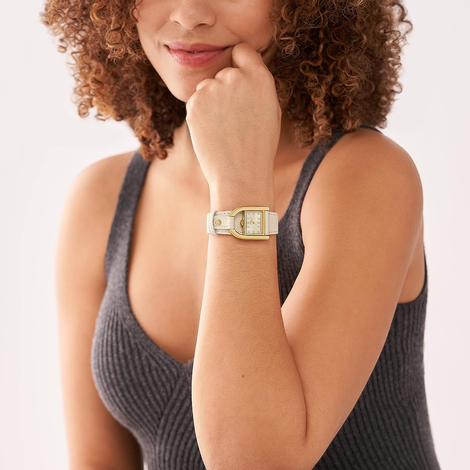 Fossil Harwell Analog Gold Dial Women's Watch-ES5280 - KRISHNA WATCH COMPANY
