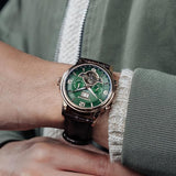EARNSHAW Marylebone Automatic Skeleton Grand Open Heart Watch for Men ES-8177-0A - KRISHNA WATCH COMPANY
