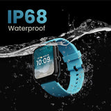 GOBOULT Dive+ with 1.85" HD Display, Bluetooth Calling Smartwatch, 500 Nits Brightness, 7 Days Battery Life, 150+ Watch Faces, 100+ Sport Modes, IP68 Waterproof Smart Watch (Jet Black)
