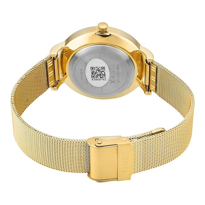 Timex Maroon Dial Women's Watch - TWEL12923 - KRISHNA WATCH COMPANY