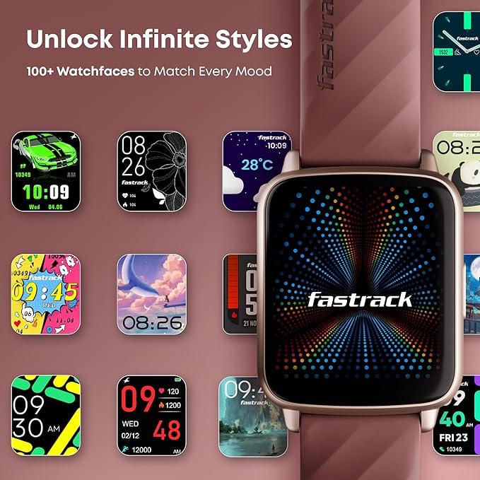Fastrack Smart Watch - 38136PP02K - KRISHNA WATCH COMPANY