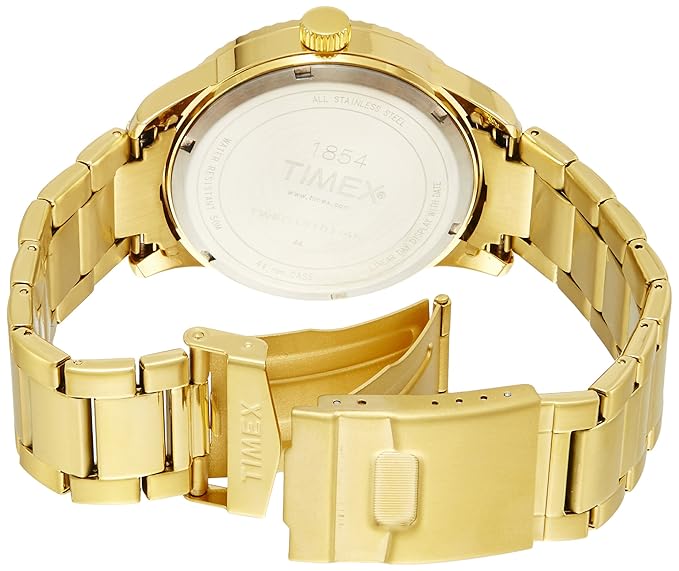 TIMEX Analog Champagne Dial Men's Watch TWEG15101 - KRISHNA WATCH COMPANY