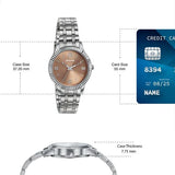 Premium looking versatile women's watch from Ease by Sonata 8202SM05W