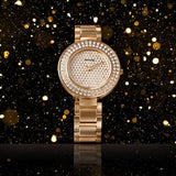 Sonata Blush It Up Rose Gold Dial Women Watch With Stainless Steel Strap ns87033wm01 / 87033wm01