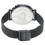 Sonata Elegent Essentials Quartz Analog Black Dial Stainless Steel Strap Watch For Women 87045nm01w - KRISHNA WATCH COMPANY