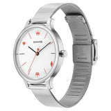 Sonata Play White Dial Watch for Women 87050sm01