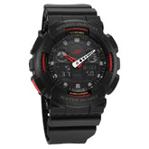 SF Vigour Quartz Digital Analog Digital Black Dial With Black Color Plastic Strap Watch For Unisex 87058pp02