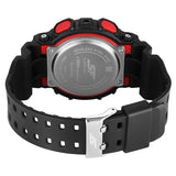 SF Vigour Quartz Digital Analog Digital Black Dial With Black Color Plastic Strap Watch For Unisex 87058pp02