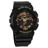 SF Vigour Quartz Digital Analog Digital Multicolor Dial With Black Color Plastic Strap Watch For Unisex 87058pp05