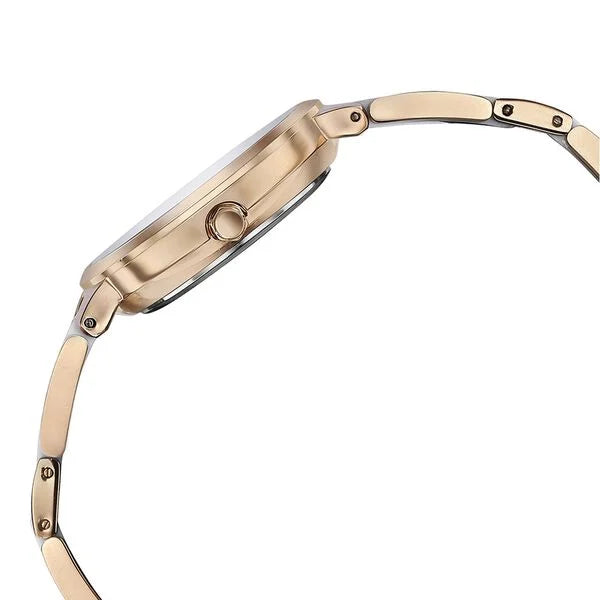 Sonata Quartz Analog Silver Dial Two Toned Stainless Steel Strap Watch For Women 87065kd02 - KRISHNA WATCH COMPANY