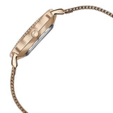 Sonata Quartz Analog White Dial Rose Gold Stainless Steel Strap Watch For Women 87066wm01 - KRISHNA WATCH COMPANY