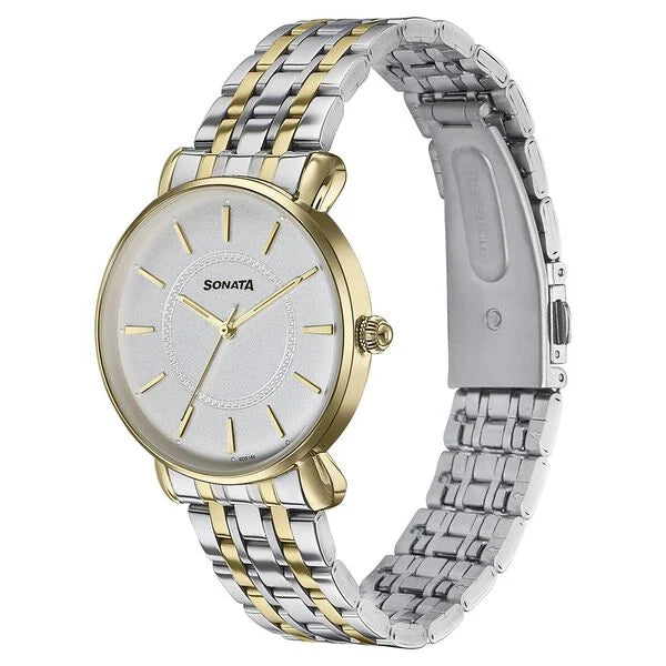 Sonata Wedding Quartz Watch For Women - 87075BM01 - KRISHNA WATCH COMPANY