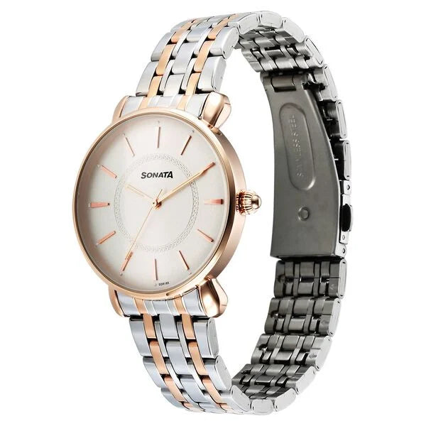 Sonata Wedding Watch For Women - 87075km01 - KRISHNA WATCH COMPANY