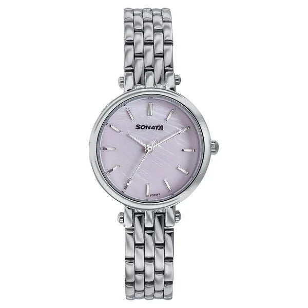 Sonata Wedding Edit Quartz Analog Watch For Women -87082SM01 - KRISHNA WATCH COMPANY