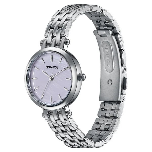 Sonata Wedding Edit Quartz Analog Watch For Women -87082SM01 - KRISHNA WATCH COMPANY