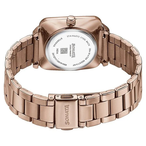 Sonata Wedding Edit Quartz Analog Watch For Women 87084wm01 - KRISHNA WATCH COMPANY
